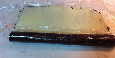 сладкий рулет без выпечки