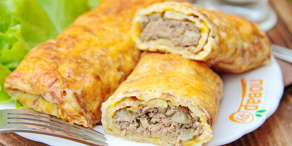 Рецепт тыквенные рулетики с печенью