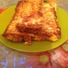 Рецепт Вкусный рулетик из лаваша