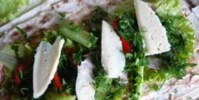 закусочный рулет из лаваша