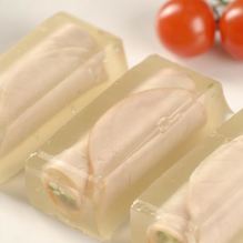 Рецепт Заливные рулетики из ветчины