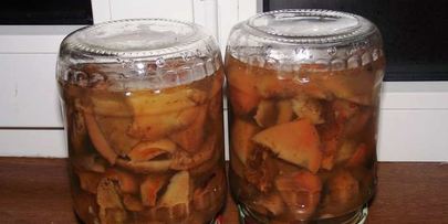 рыжики маринованные