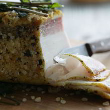 Рецепт Сало с карри и мятой