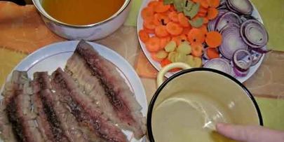 селедка маринованная в белом вине