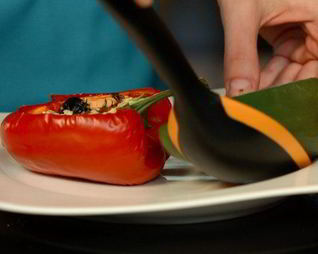 Слим закуска фаршированный перец