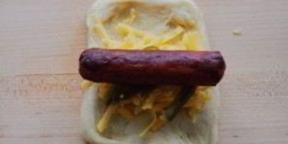 сосиски с сыром