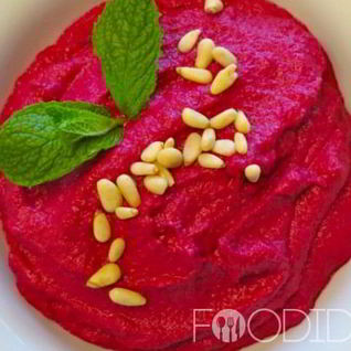 Свекольный хумус