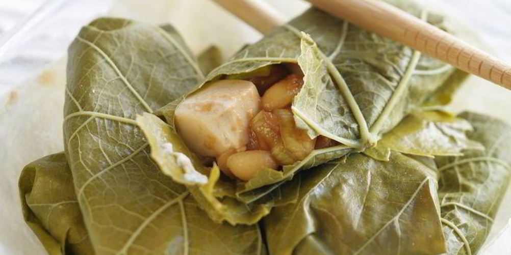 Рецепт сыра в виноградных листьяха