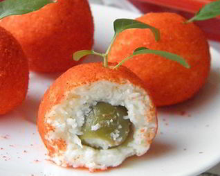 Сырная закуска Мандарины