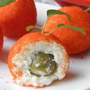 Сырная закуска Мандарины