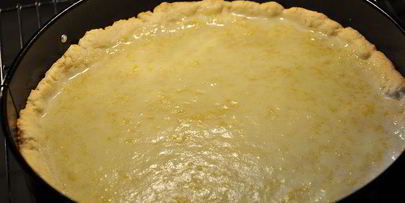 лимонный тарт