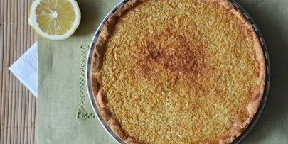 лимонный тарт