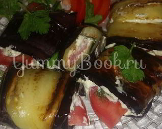 Тещин язык закуска с баклажанами