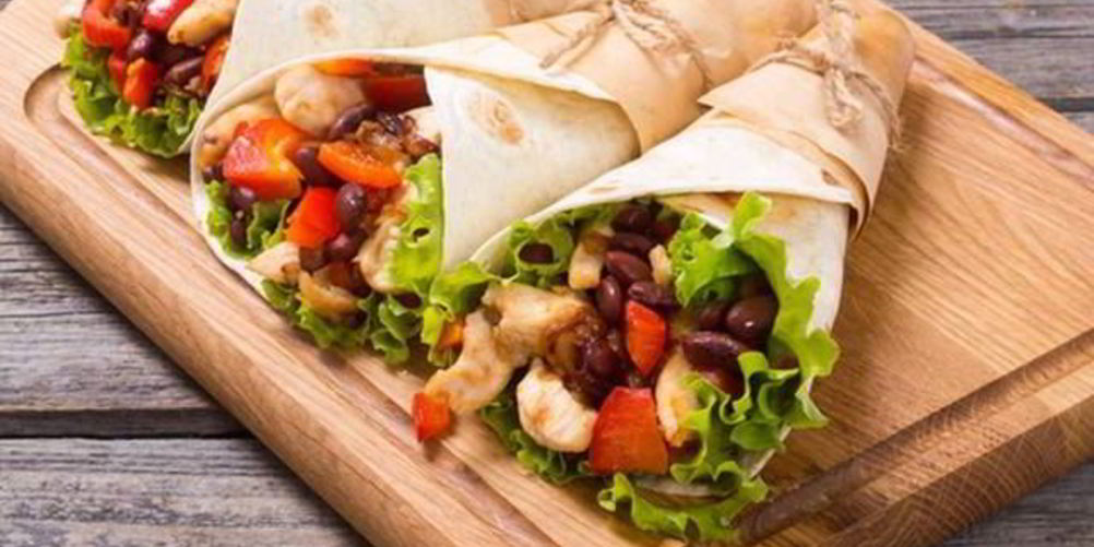 Рецепт тортилья с курицей и фасолью