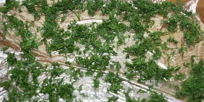 творожный сыр с зеленью