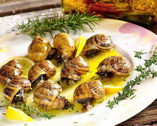 Улитки виноградные маринованные