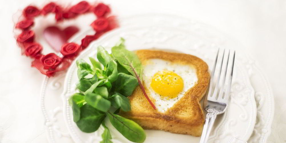 Рецепт яичница в хлебе