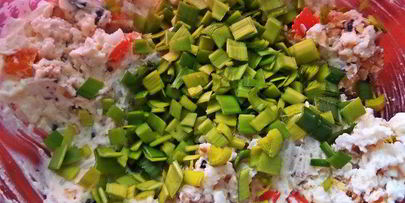 язычки из баклажана с двумя видами сыра