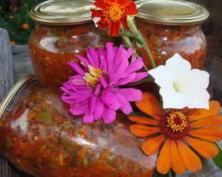 Закуска из баклажанов на зиму