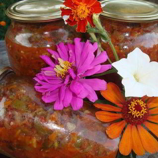 Закуска из баклажанов на зиму