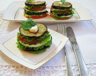 Закуска из баклажанов