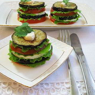 Закуска из баклажанов