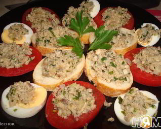 Закуска из горбуши под водочку