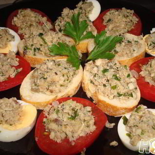 Закуска из горбуши под водочку