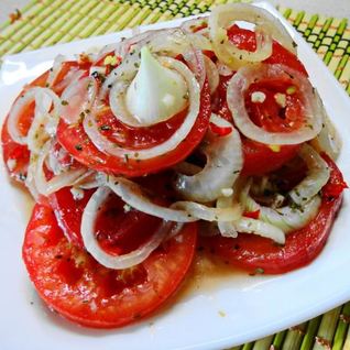 Закуска из помидоров в остром медовом маринаде