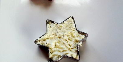 закуска из сельди со свеклой и яйцом