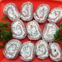 Рецепт Закуска из селедки с нежным сливочным сыром