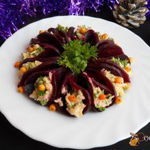 Рецепт Закуска из свеклы и сыра