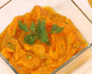 Закуска из тыквы с тмином