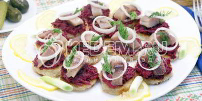 закуска к водочке