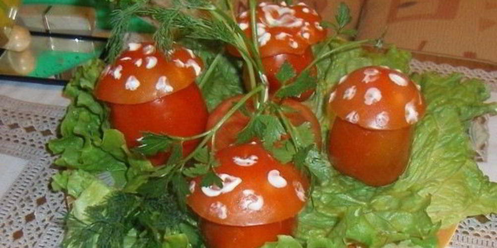 Рецепт закуска мухоморы