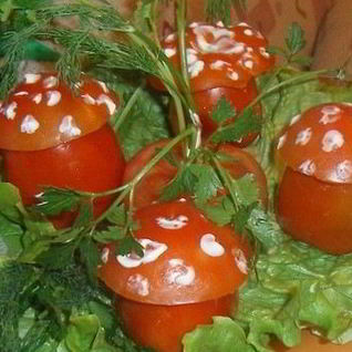 Закуска Мухоморы