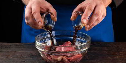 закуска с джерки и томатами