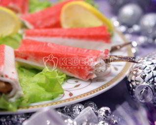 Закуска Шпрота в новогодней шубе