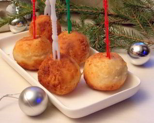 Закусочные сырные шарики