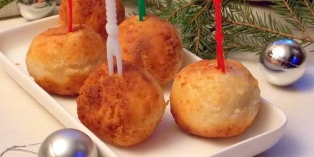 Рецепт закусочные сырные шарики