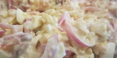 закусочные волованы с форелью и маринованным красным луком на седьмом небе