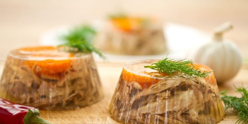 Рецепт заливное из курицы