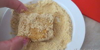 жареный сыр кашкавал пане