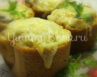 Жульен в булочках